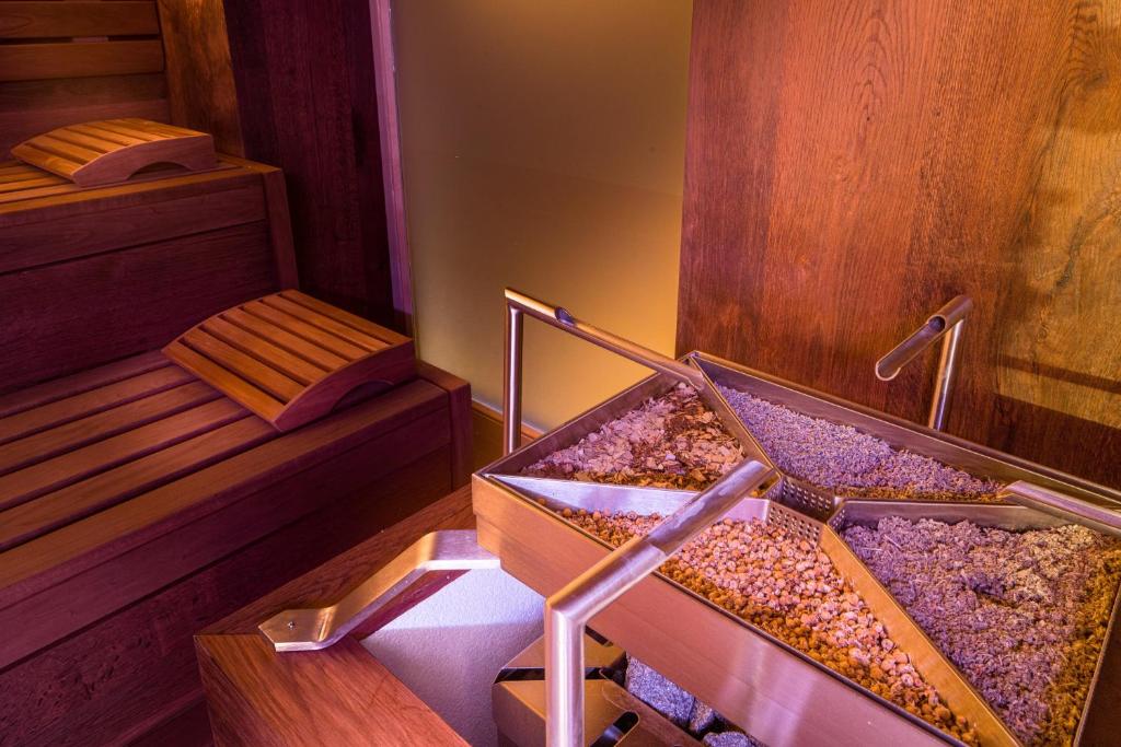 Postel nebo postele na pokoji v ubytování Hotel Englhof