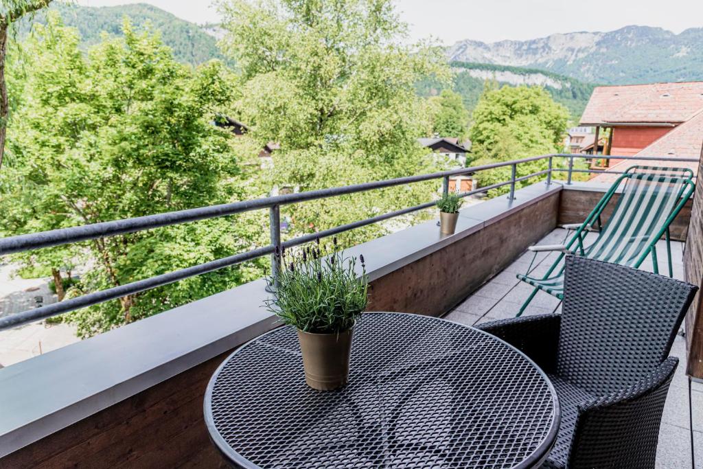 Nespecifikovaný výhled na hory nebo výhled na hory při pohledu z hotelu