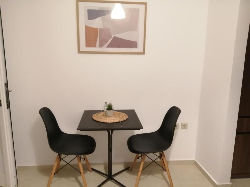 Posezení v ubytování Sable Blanc Apartments