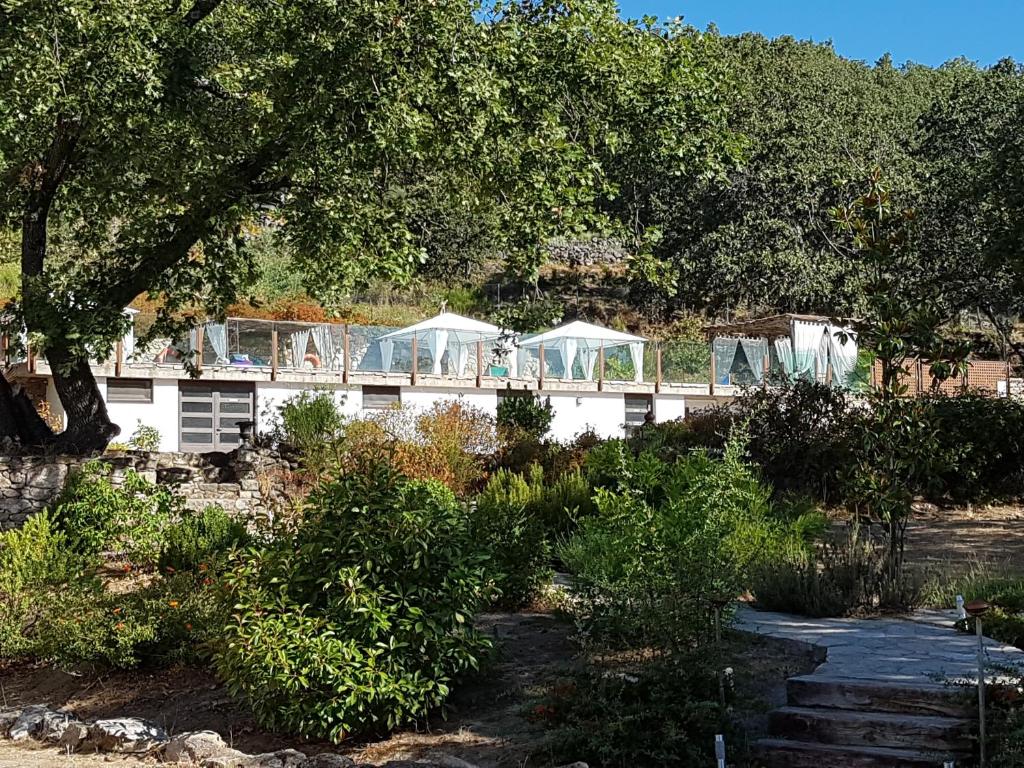 A garden outside El Sosiego