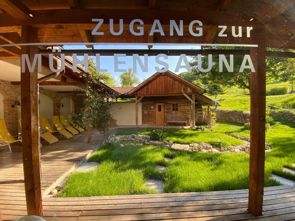 Zahrada ubytování RelaxResort Kothmühle