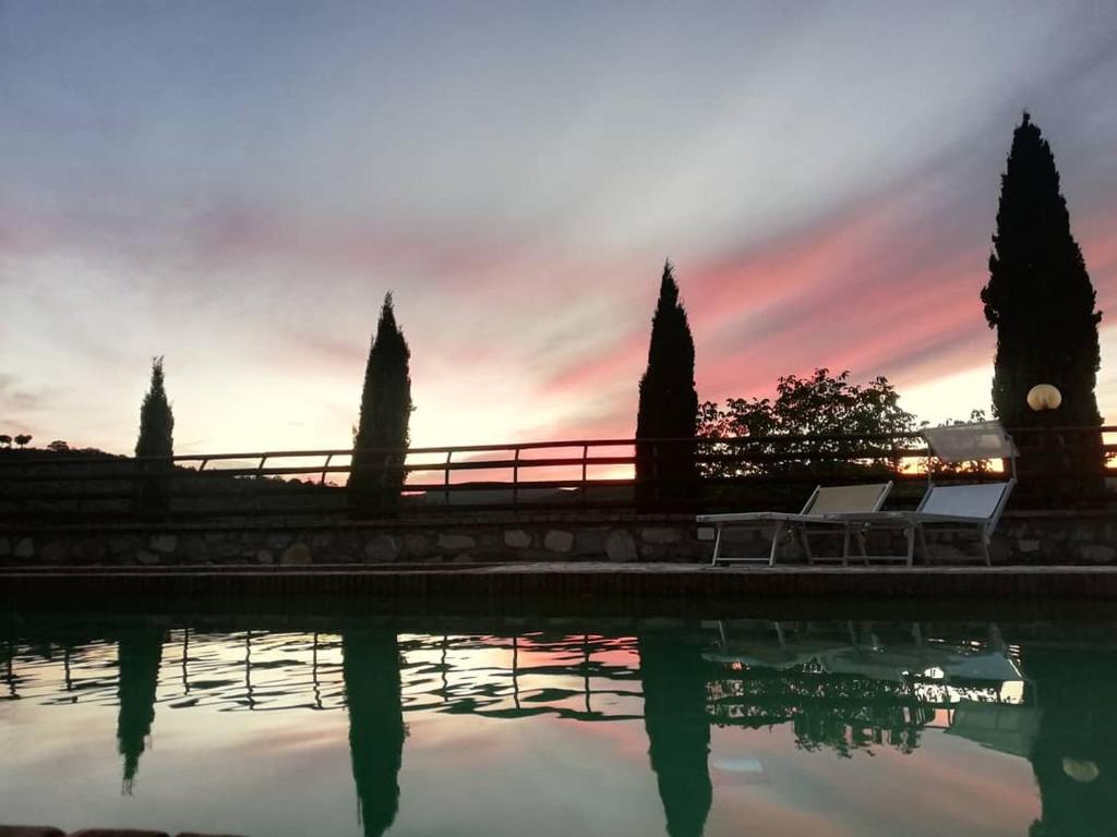 Bazén v ubytovaní Agriturismo Selvella alebo v jeho blízkosti