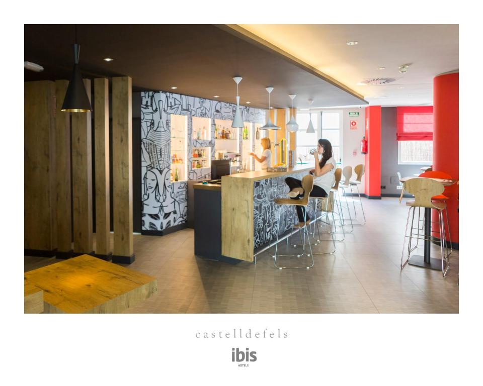 Posezení v ubytování Ibis Barcelona Castelldefels