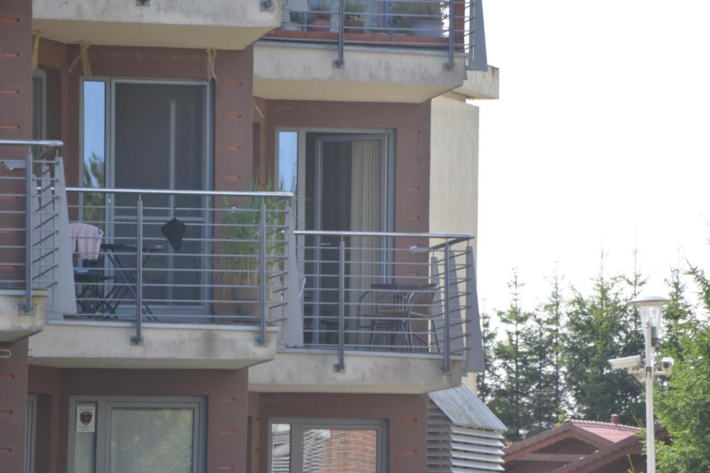 Balkón alebo terasa v ubytovaní Apartament Babitonga I