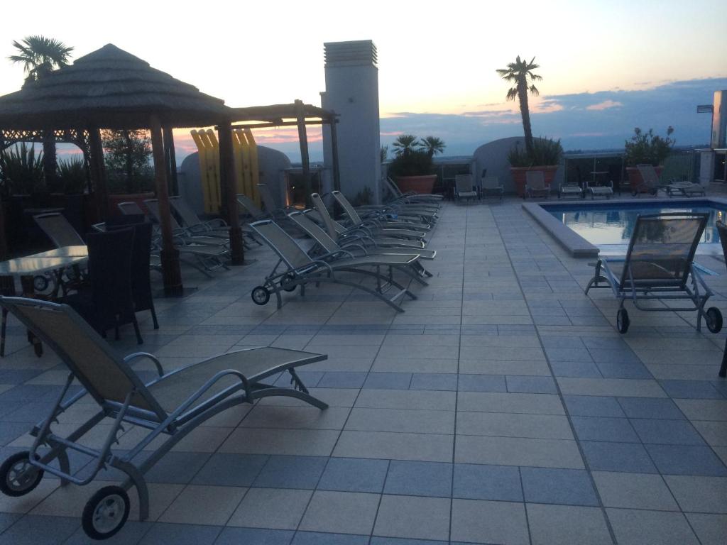 Bazén v ubytování Eraclea Palace Hotel 4 stelle S nebo v jeho okolí