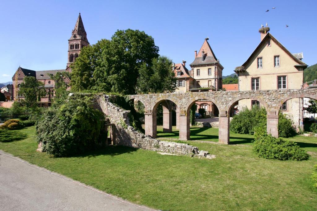 Zahrada ubytování Gite du Walsbach