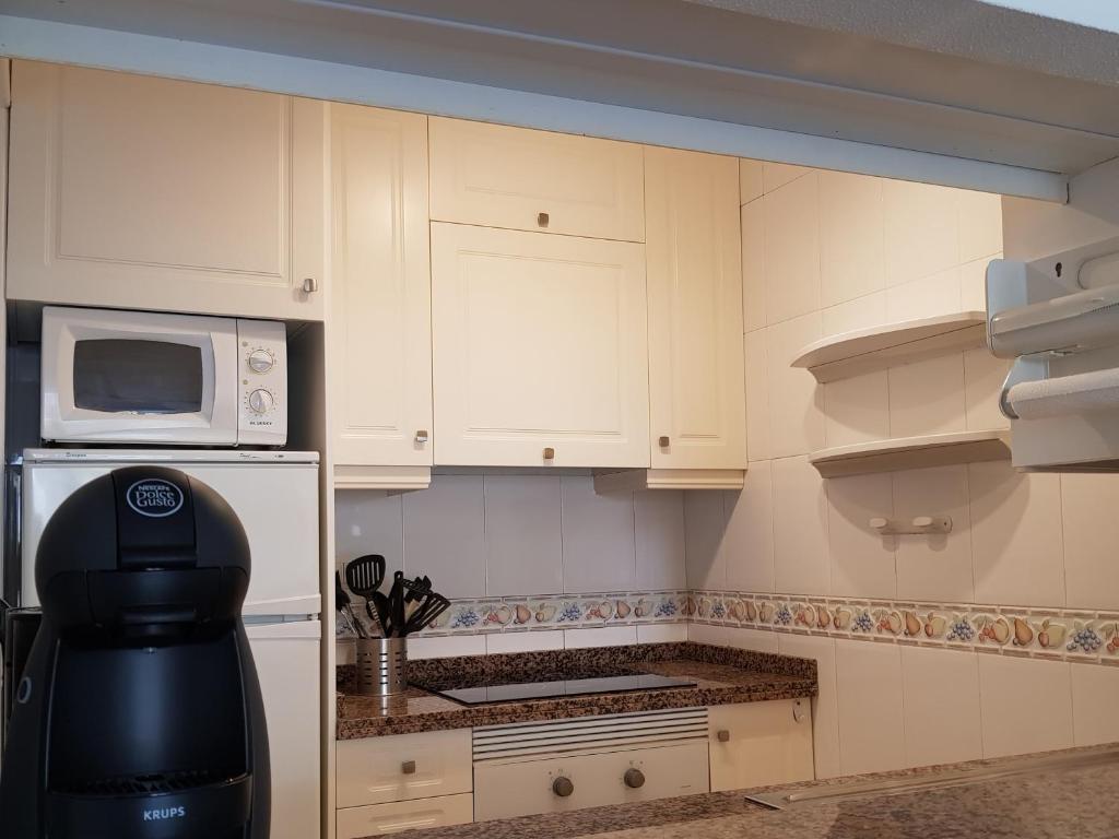 Kuchyňa alebo kuchynka v ubytovaní Appartement Torre La Mata