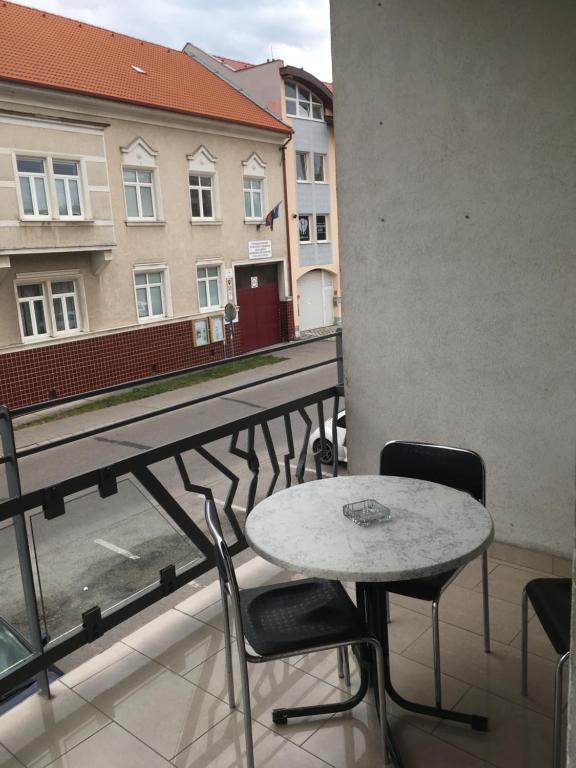 Balkón alebo terasa v ubytovaní Kondé Apartments B