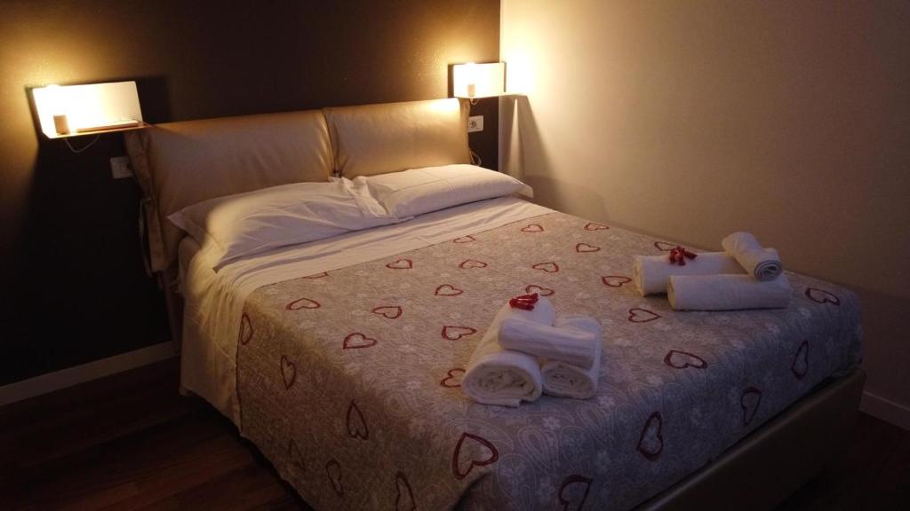 Postel nebo postele na pokoji v ubytování BB HomEitaly Civitavecchia