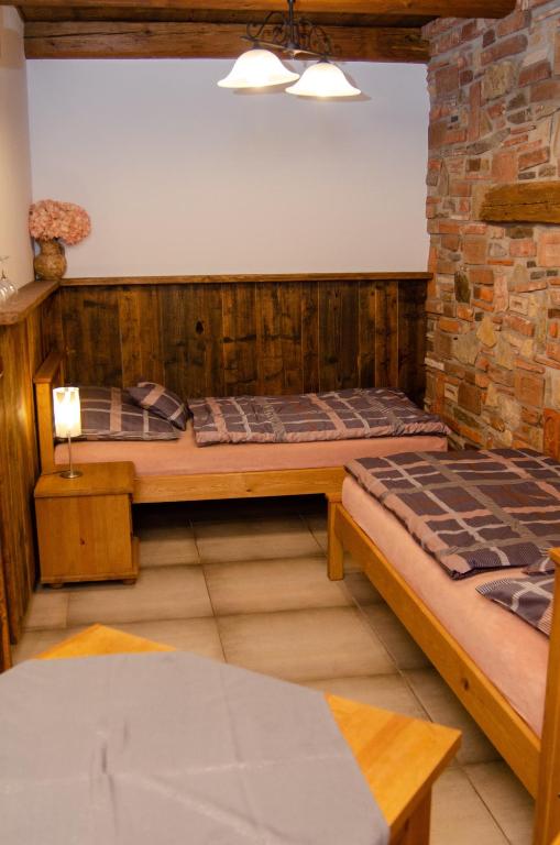 Postel nebo postele na pokoji v ubytování Penzion No. 1