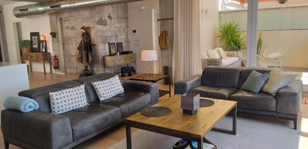 Fotografie z fotogalerie ubytování Ático Loft en frente al mar terraza vista espectacular v destinaci Alicante