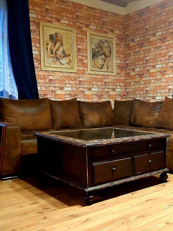 Posezení v ubytování Venkovské apartmány Tiché pastviny