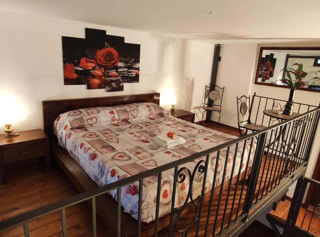 Postel nebo postele na pokoji v ubytování B&B Isabell