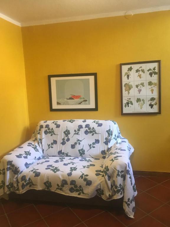 Postel nebo postele na pokoji v ubytování Appartamento Rosa