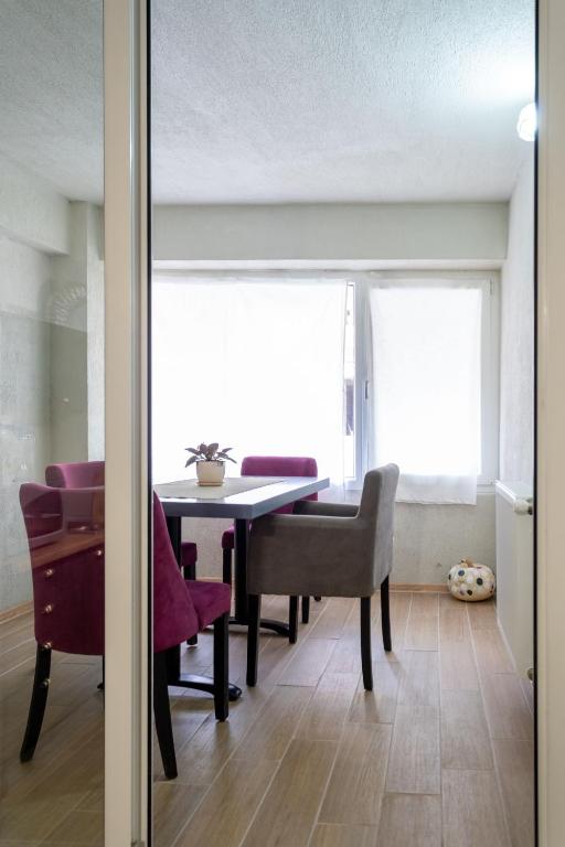Posezení v ubytování Hostel Denica