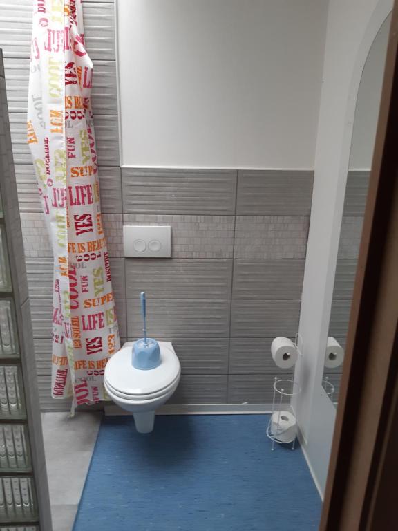 Koupelna v ubytování Casa ENRICO
