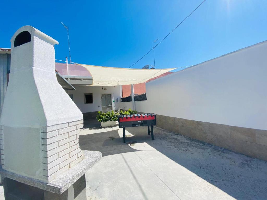 Budova, kde se apartmán nachází