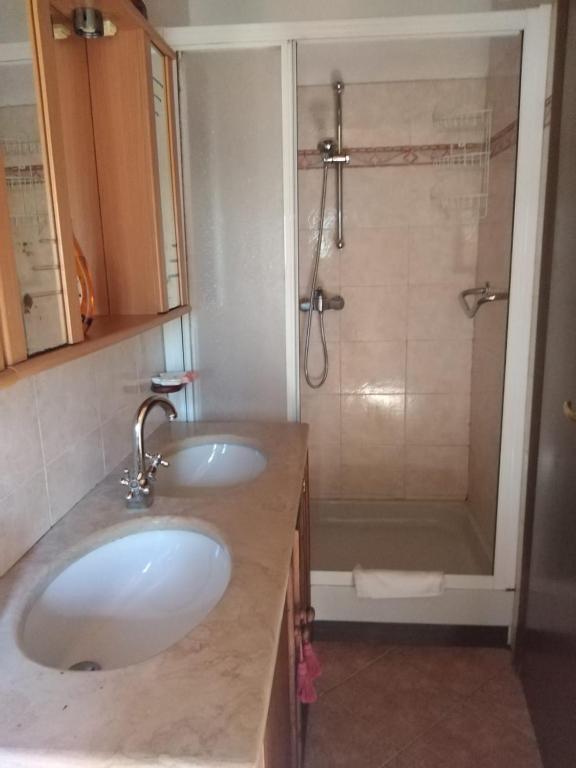 Koupelna v ubytování Appartamento Azalea