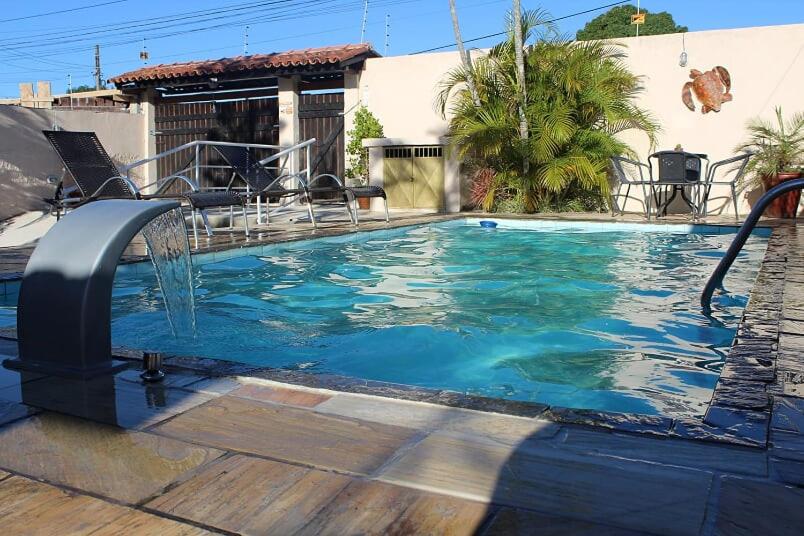  Casa com piscina e mini campo de futebol em Cabo Frio