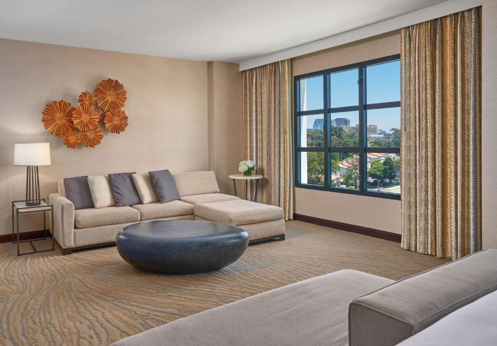 Posezení v ubytování Hyatt Regency La Jolla at Aventine
