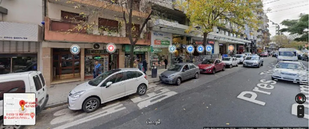 Hptal Italiano Alq Temporario 3 amb para 4 personas Caba, Buenos Aires, Argentina