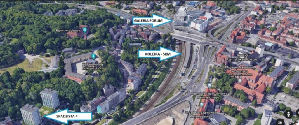 Okolie apartmánu