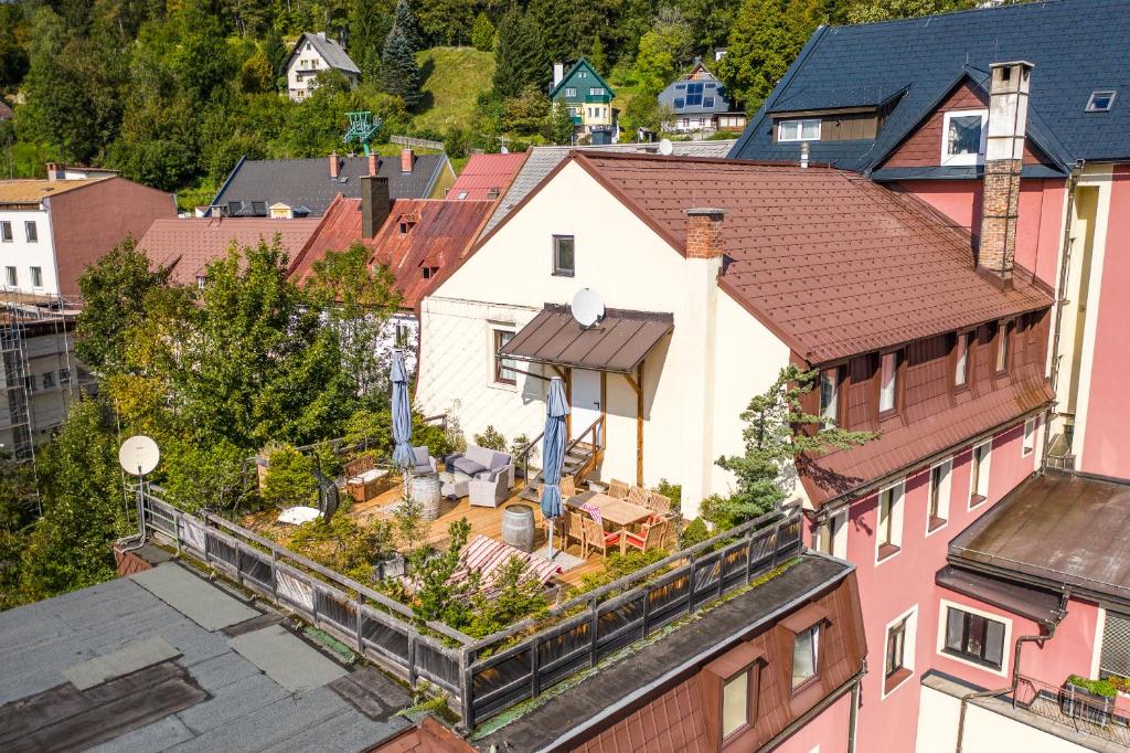 Budova, kde se hotel nachází