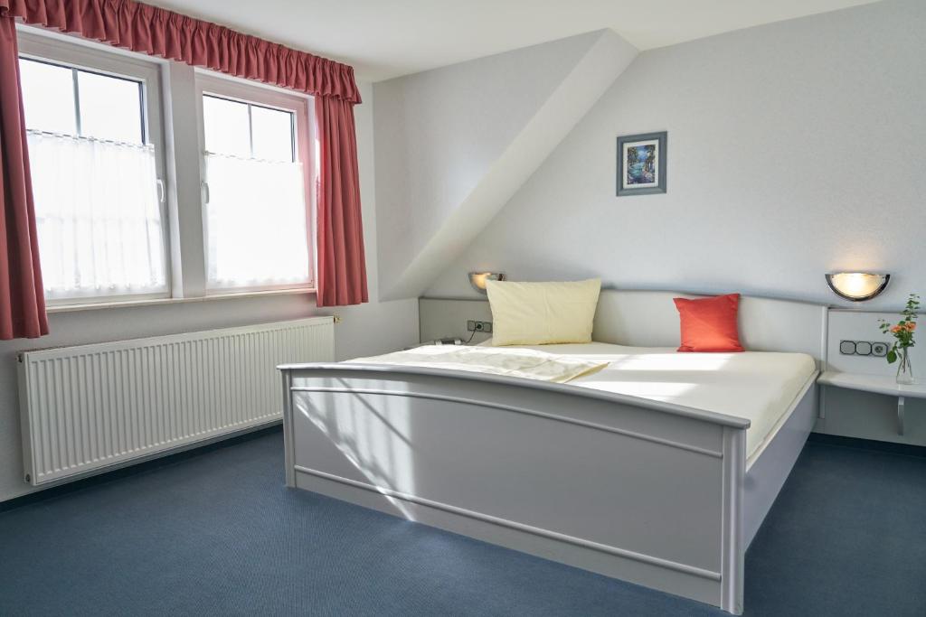 Voodi või voodid majutusasutuse Landgasthof Fleischhauer toas