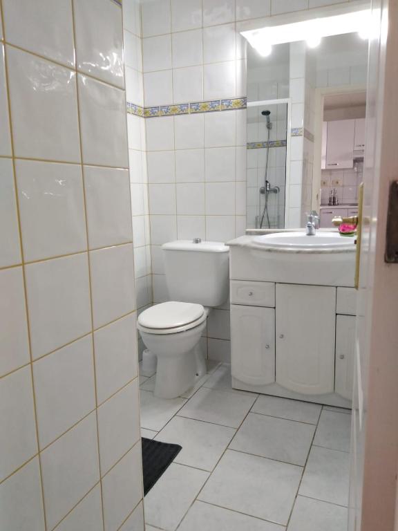 Koupelna v ubytování House Lilu - luminoso monolocale