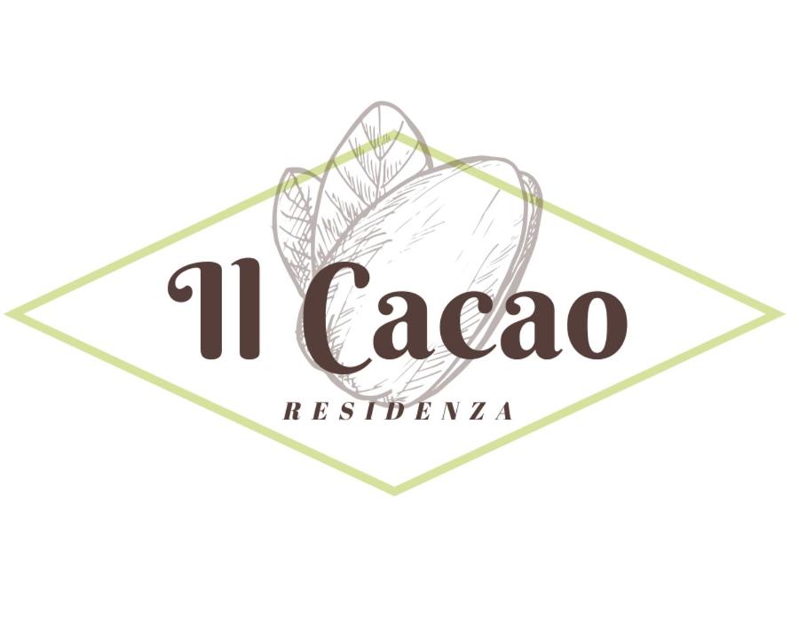 ペルージャにあるResidenza "il Cacao"のカカオアオの絵付きレストランのロゴ