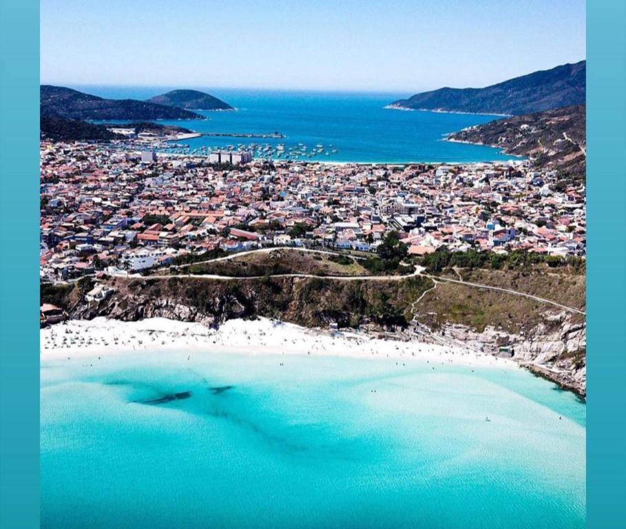  Pe na areia triplex com vista do mar na Praia do Pontal e terraço panorâmico A casa toda sua sem nada compartilhado