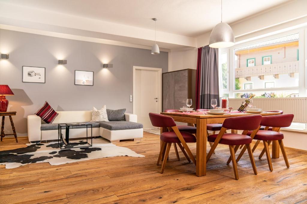 Posezení v ubytování Apartments Greisslerei