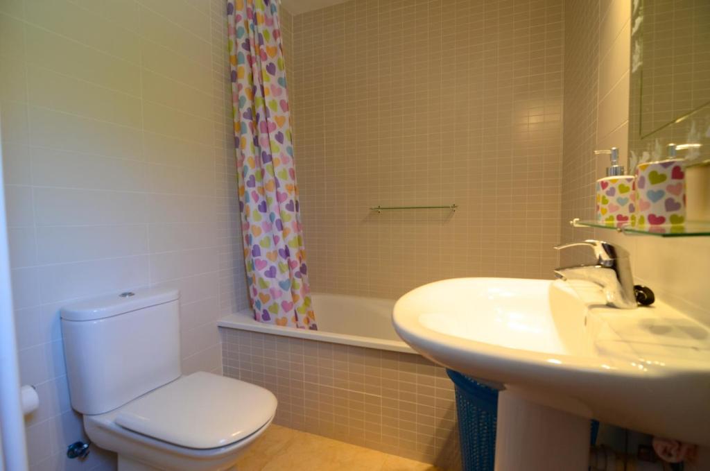 Kúpeľňa v ubytovaní Fluvia 32 A