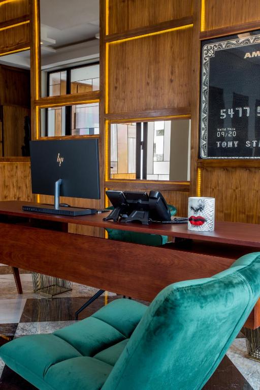 منطقة جلوس في Makass Appart Hotel