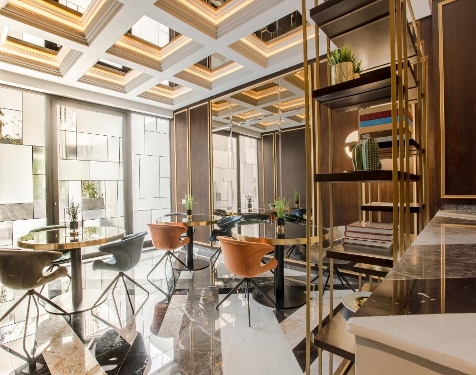 منطقة جلوس في Makass Appart Hotel