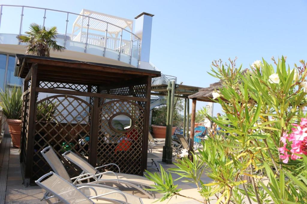 Zahrada ubytování Eraclea Palace Appartements