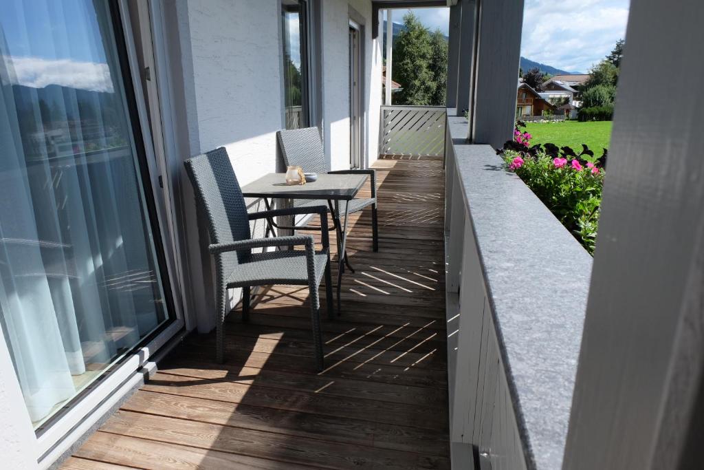 Balkón alebo terasa v ubytovaní Appartement Pürstinger