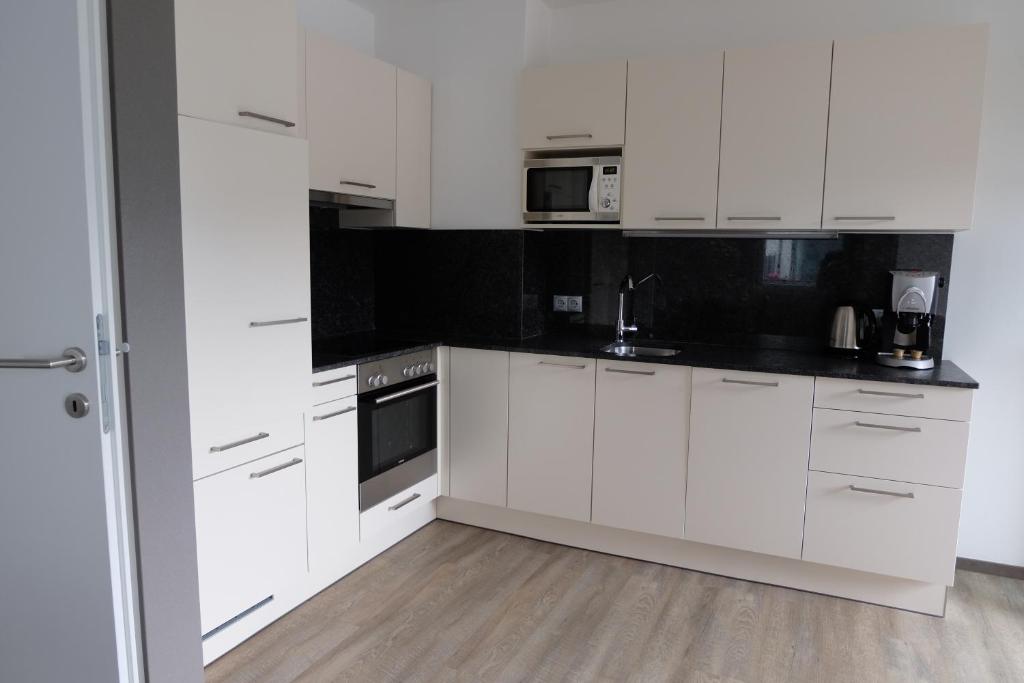 Kuchyňa alebo kuchynka v ubytovaní Appartement Pürstinger