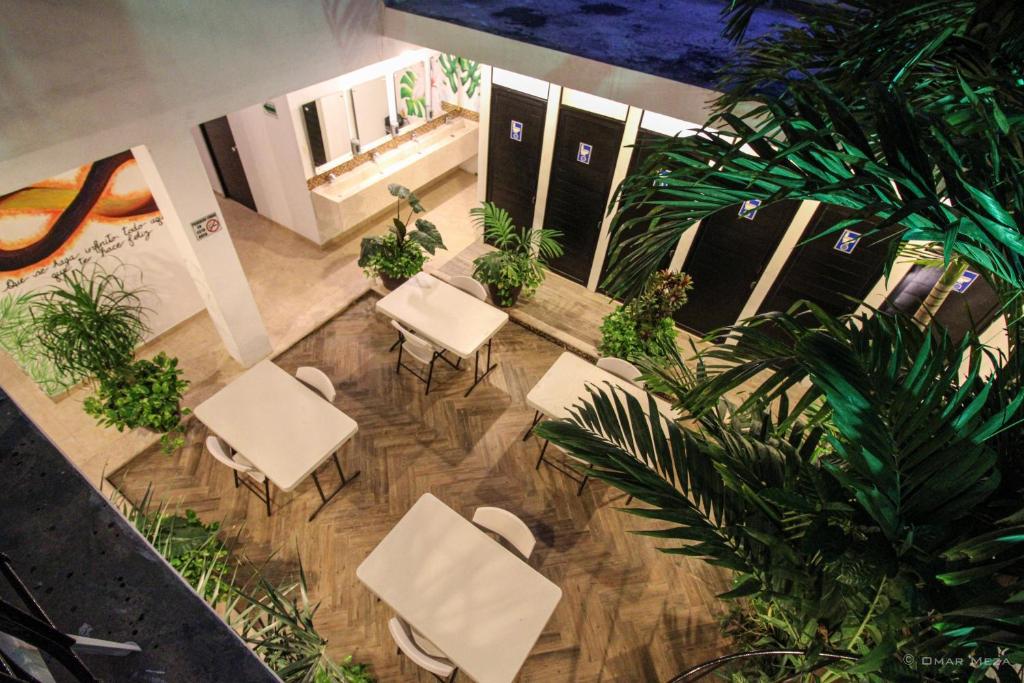 Posezení v ubytování Hostal Gayser