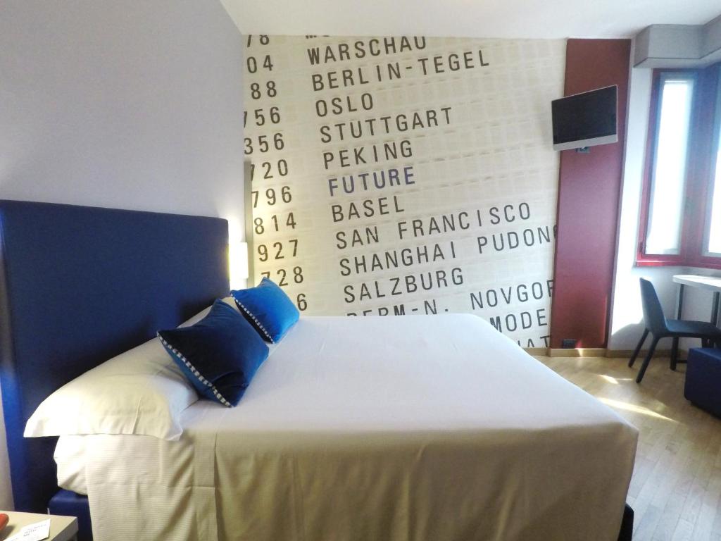 Postel nebo postele na pokoji v ubytování Park Hotel Meublé