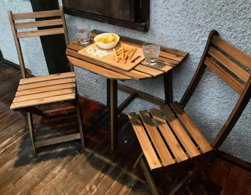 Jídlo v apartmánu nebo okolí