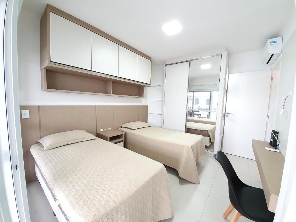  Apartamento luxuoso à 200 m da praia em Florianópolis-SC