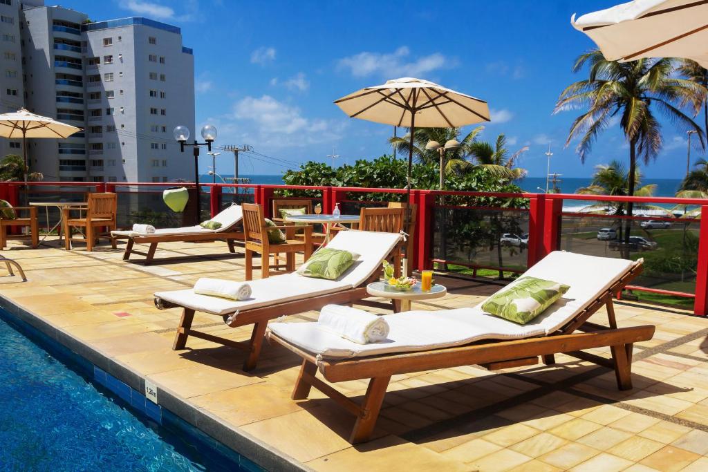 Bazén v ubytování Bahiamar Hotel nebo v jeho okolí