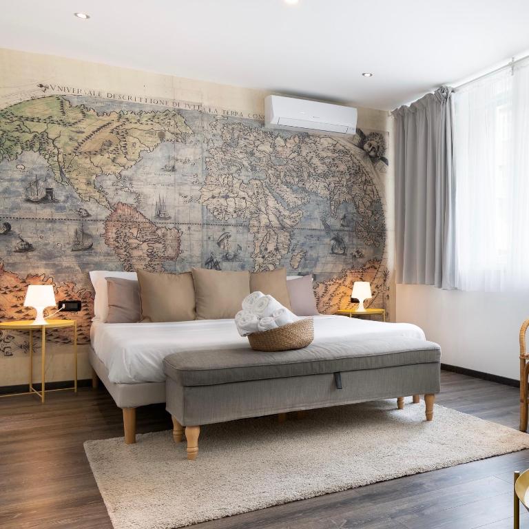 Postel nebo postele na pokoji v ubytování Francis Superior Rooms