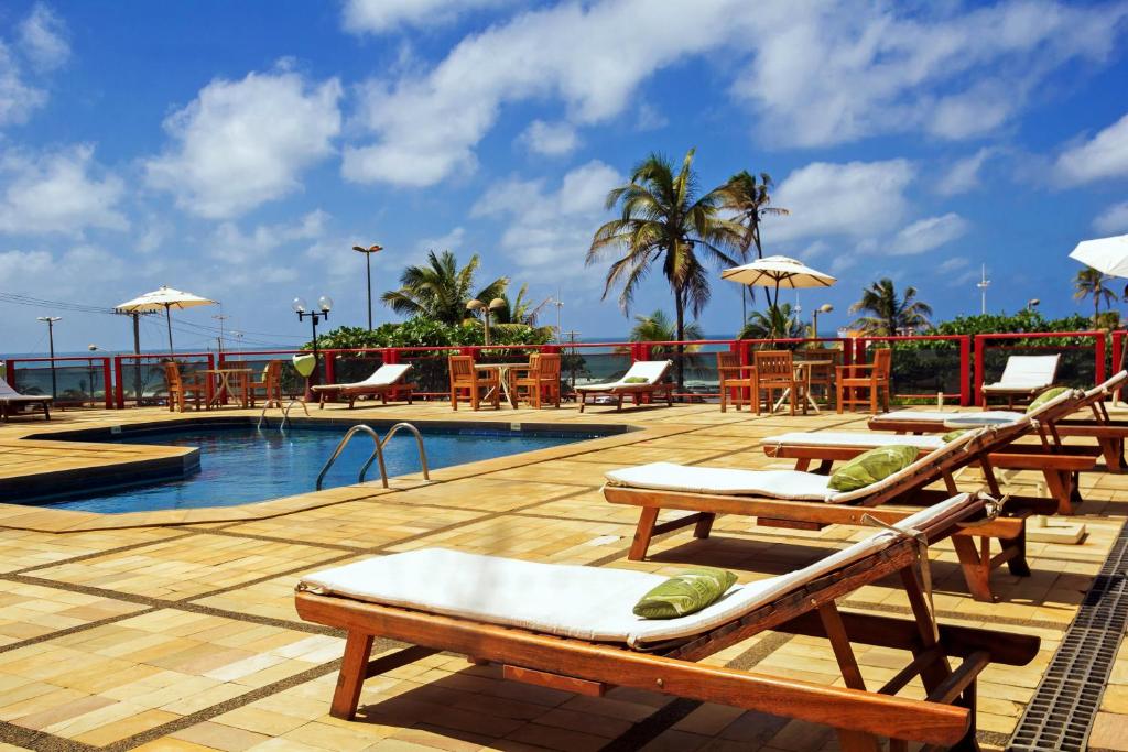 Bazén v ubytování Bahiamar Hotel nebo v jeho okolí