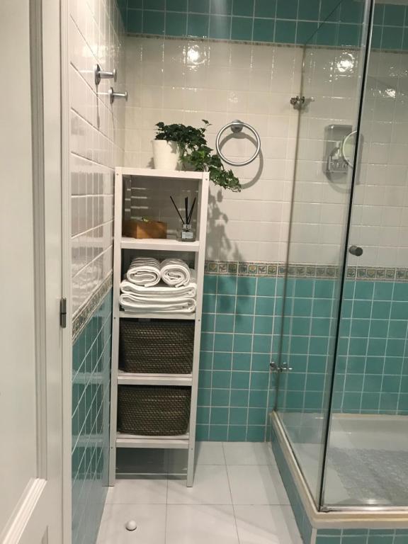 Koupelna v ubytování Habitación en Casa Qerétaro