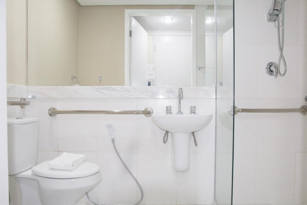 Koupelna v ubytování Bahiamar Hotel