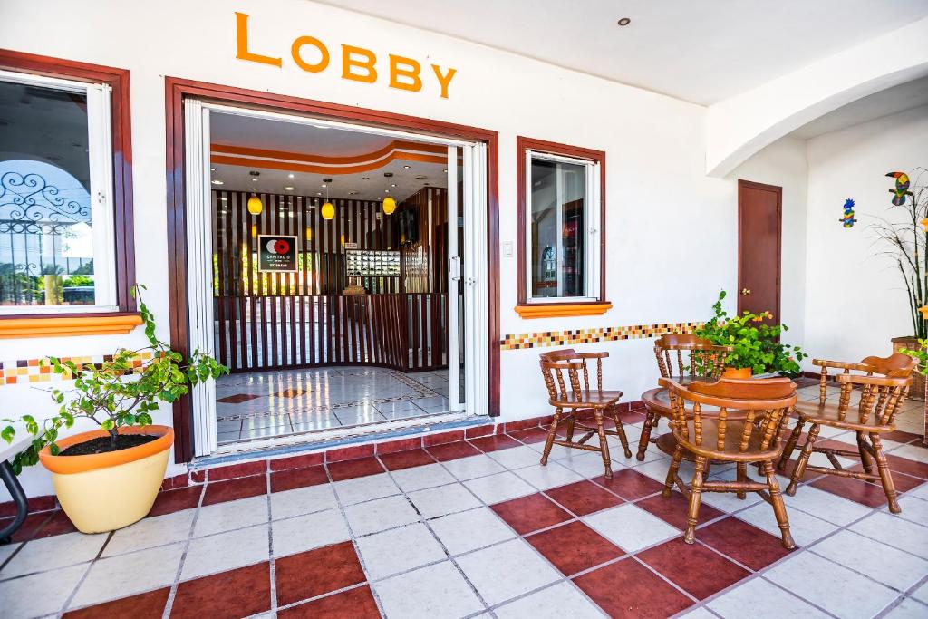 Budova, kde se hotel nachází