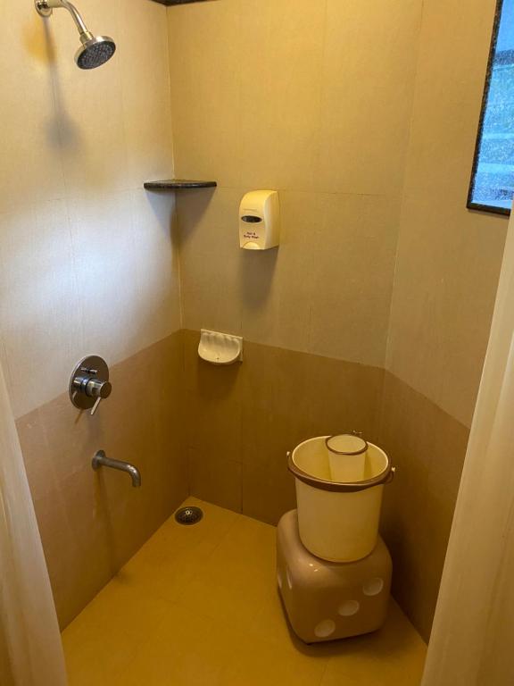 Koupelna v ubytování Panchavati Elite Inn