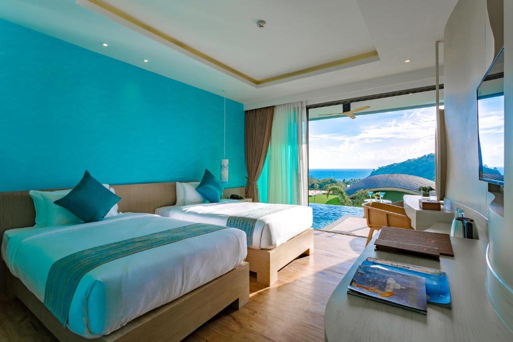 Crest Resort & Pool Villas - SHA Extra Plus - 豪华游泳池访问海景